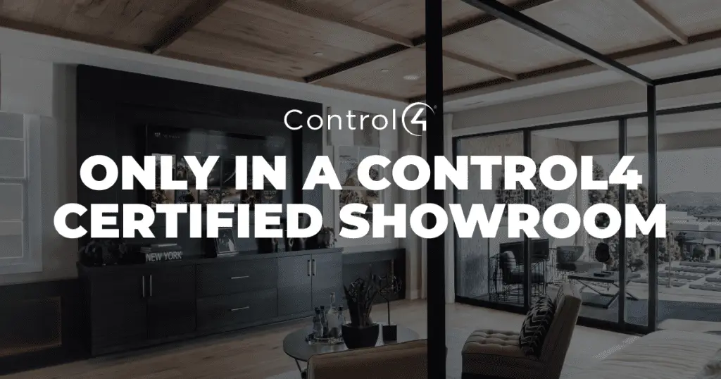 Control4 certified showroom